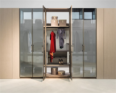 Luxurious Style Multifunctional Durable Swing Door Wardrobe