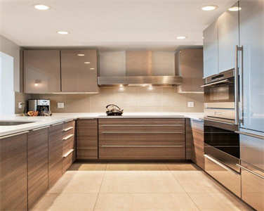 Luxurious Durable Custom Melamine Kitchen Cabinet