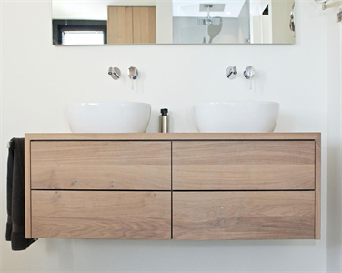 Modern Durable Wooden Drawer Bathroom Vanity
