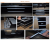 Modern Multifunctional Gray PVC Kitchen Cabinet