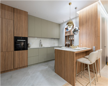 Modern Freestanding Durable Melamine Kitchen Cabinet