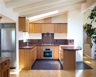 Minimalist High End Practical Laminate Kitchen Cabinet