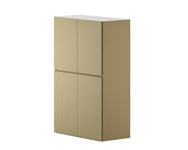 Modern Simple Large Storage Practical Swing Door Wardrobe