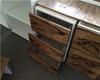 High Quality Freestanding Luxurious Wood Veneer Kitchen Cabinet